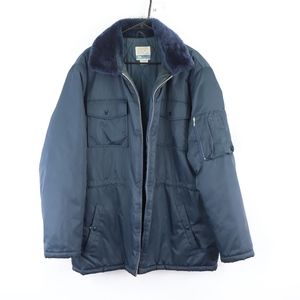 80s Sears Mens Large Tall Sherpa Collar Jacket